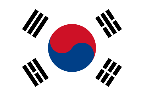 Bandeira da Coreia do Sul